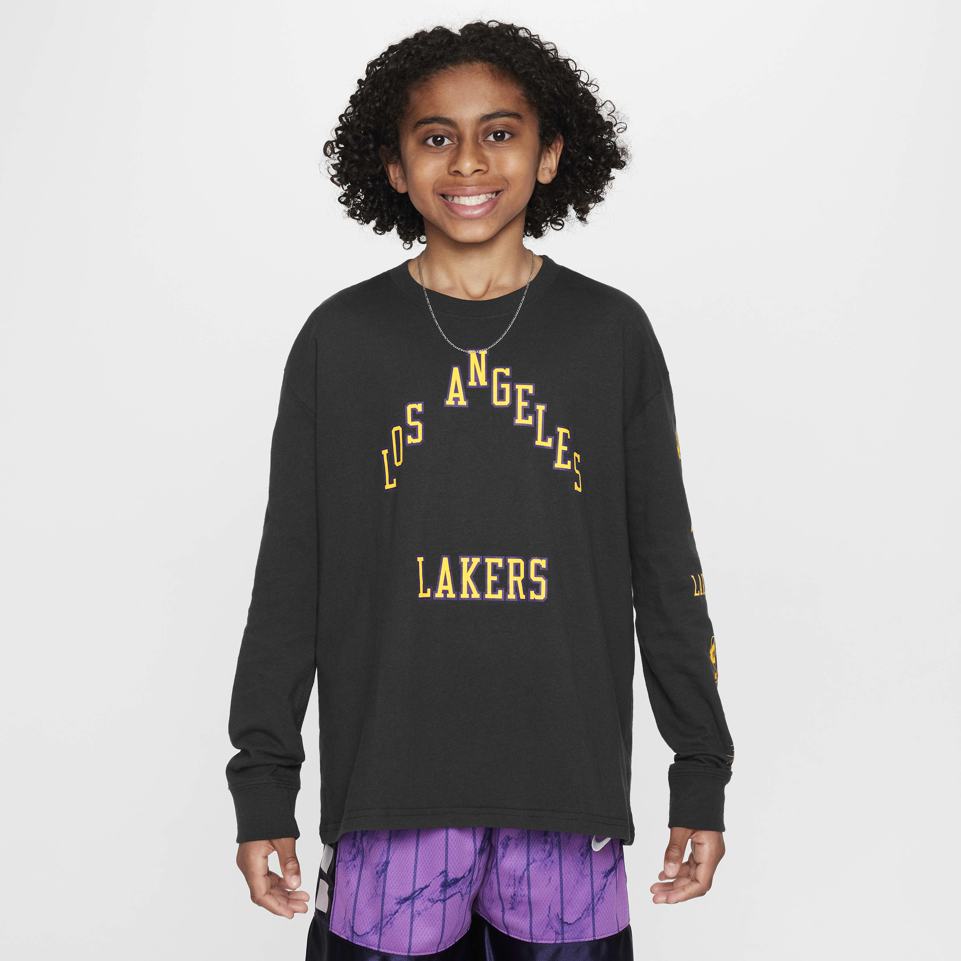 Nike Los Angeles Lakers Courtside Older Kids' (Boys') Nike